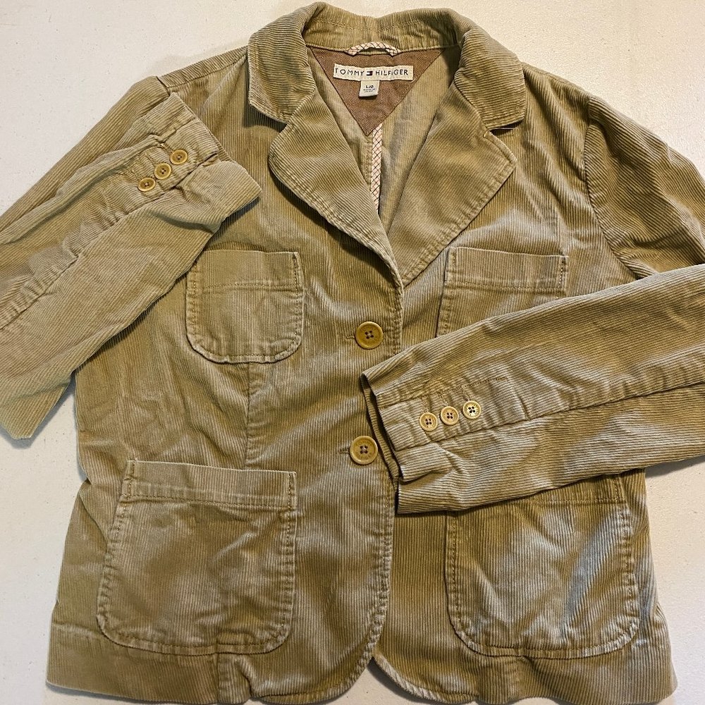 Tommy Hilfiger Corduroy Jacket Waist Length